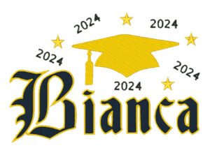 Graduation 2024 Embroidery cap