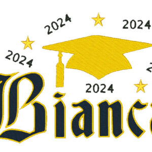 Graduation 2024 Embroidery cap