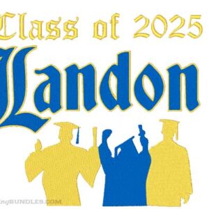 Graduation class of 2025 Embroidery