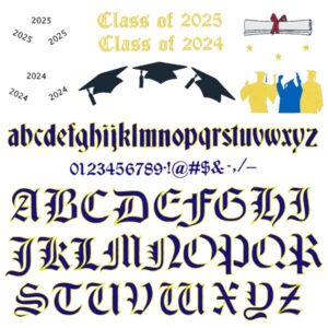 Graduation 2025 Embroidery BX