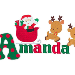 Christmas Cheer Machine Embroidery Designs