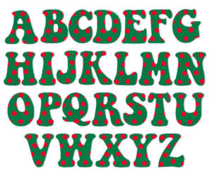 Christmas Cheer Machine Embroidery monogram