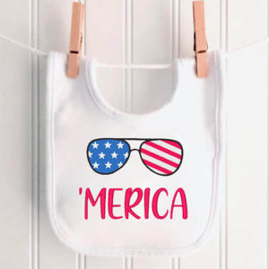 America Sunglasses Machine Embroidery