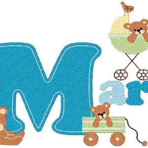 Baby Bear Machine Embroidery Designs