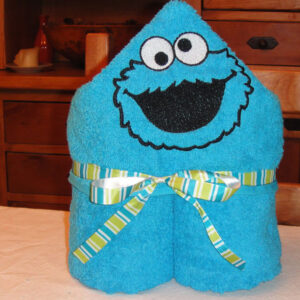 cookie monster embroidery ith