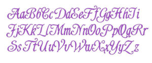 fairytale machine embroidery font