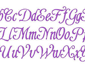 fairytale machine embroidery font