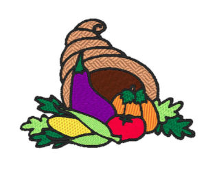 Fall Harvest machine Embroidery