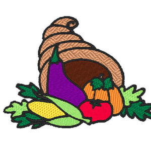Fall Harvest machine Embroidery