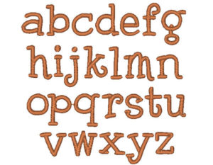Fall Harvest Embroidery font