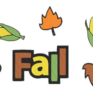Fall Harvest Embroidery designs