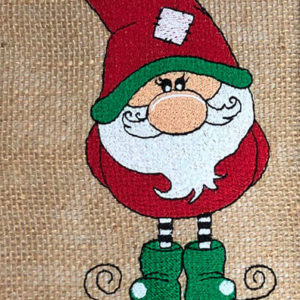 Gnome Embroidery Christmas