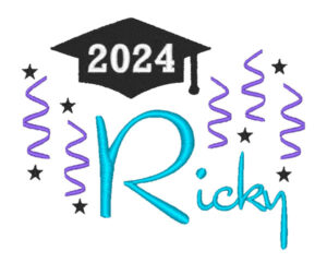 93 Graduation Embroidery 2024