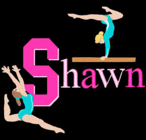 Gymnast Embroidery designs