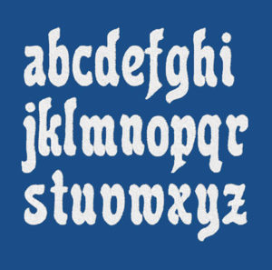 Happy Hanukkah Embroidery fonts