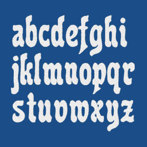 Happy Hanukkah Embroidery fonts