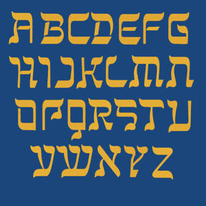 Happy Hanukkah Embroidery monogram