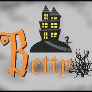 Haunted House Embroidery designs