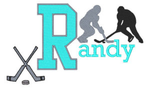 Hockey Machine Embroidery Designs