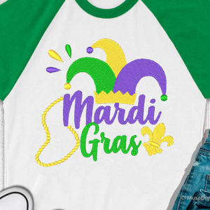 Mardi Gras Embroidery Designs