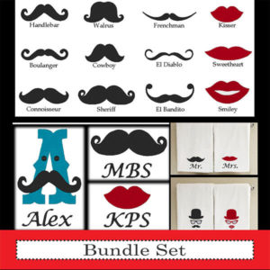 Mustache Embroidery