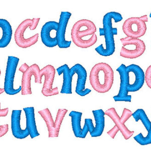 Peek A Boo Embroidery font
