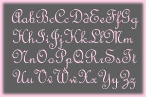 Fairy Princess Embroidery font