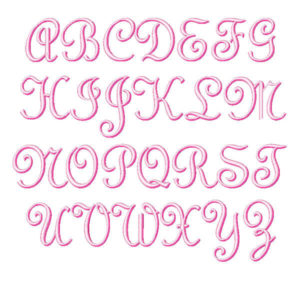 Fairy Princess Embroidery monogram