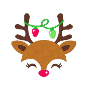 10 Rudolph Eyelash Embroidery