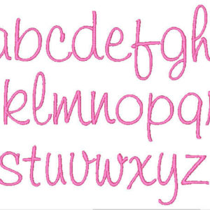 Step into Spring Embroidery font