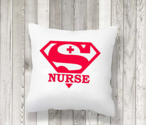 Nurse Superhero Machine Embroidery Design