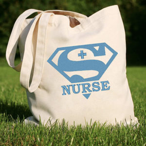 Nurse Superhero Machine Embroidery