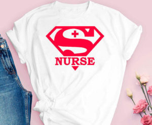 Nurse Superhero Embroidery Designs