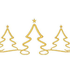 Christmas Tree Embroidery design