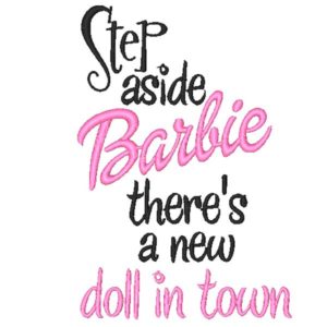 Barbie Embroidery
