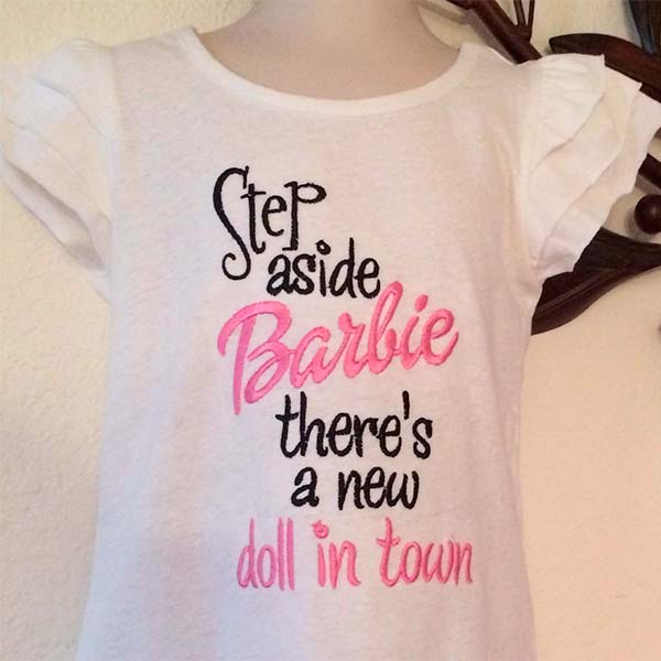 Barbie Embroidery - LelesDesigns