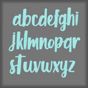 Ocean Life Embroidery font