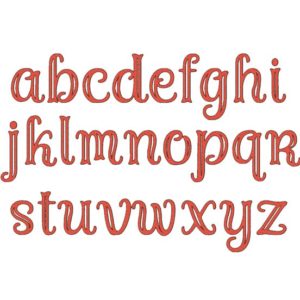 Autumn Font Embroidery designs