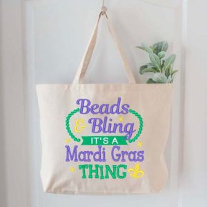 mardi gras beads machine embroidery design