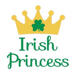 St. Patrick's Embroidery Set irish princess
