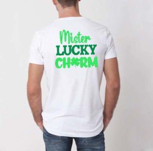 Mister Lucky Charm machine Embroidery