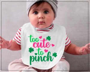 Too Cute to Pinch embroidery