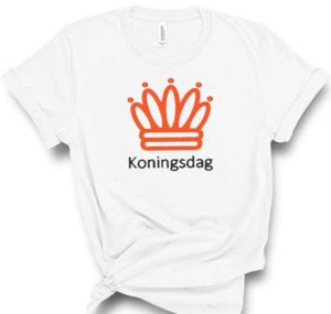 Koningsdag embroidery design
