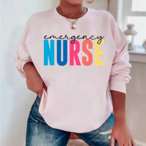 Emergency Nurse Embroidery shirt