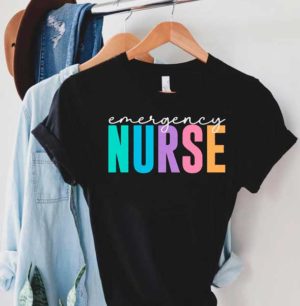 Emergency Nurse machine Embroidery