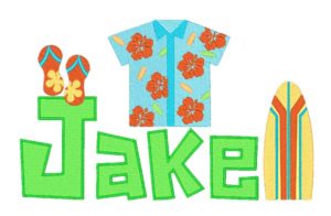 hawaiian tiki embroidery designs