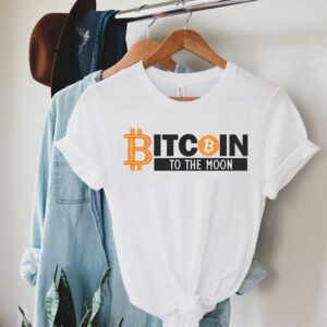 Bitcoin to the moon Embroidery women