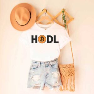 HODL Embroidery crypto currency