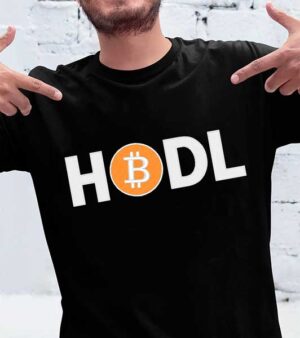 HODL Embroidery crypto