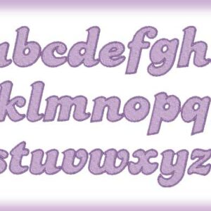 groovy embroidery font